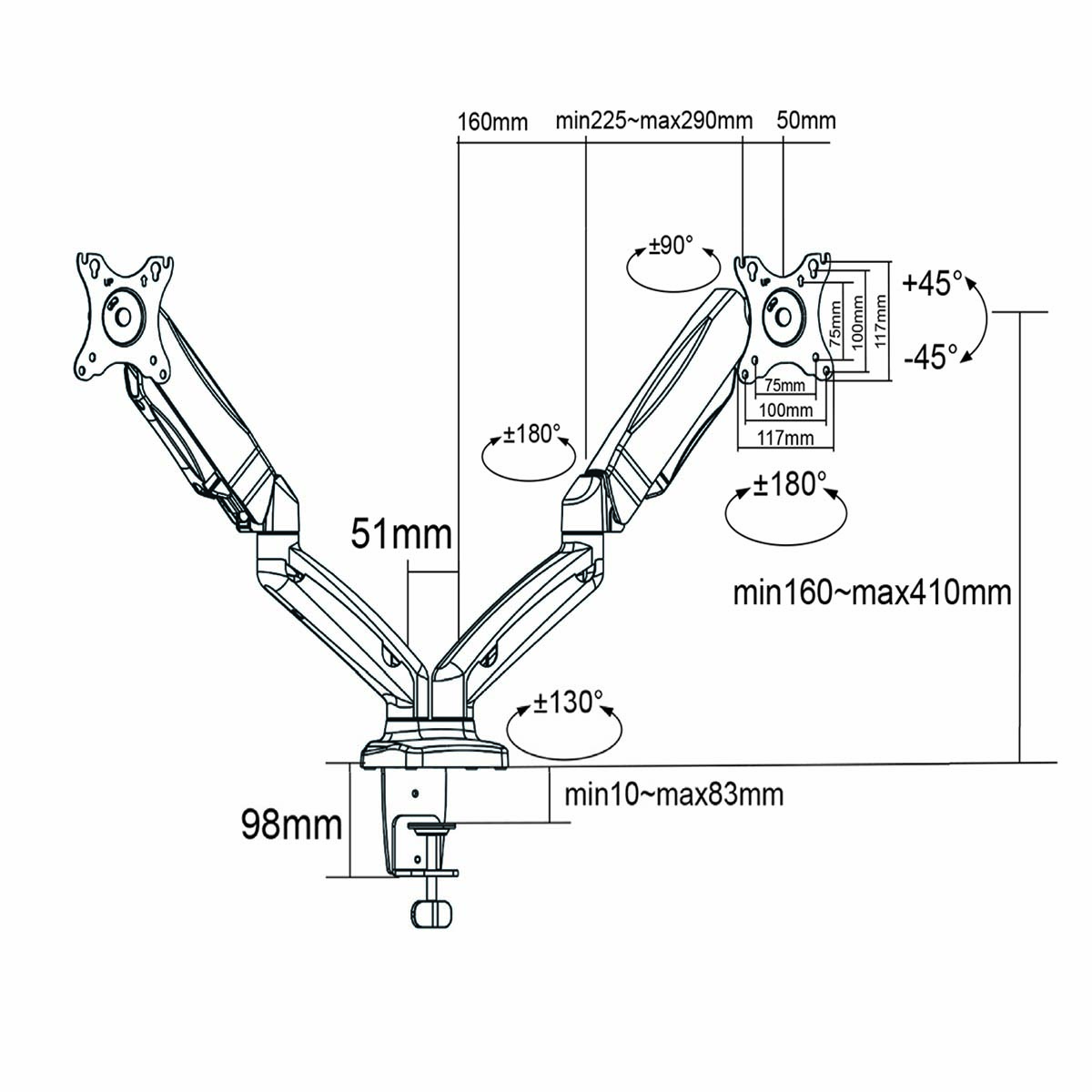 Product image 9 for MMDOSGS110BK