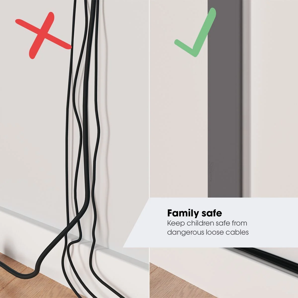 Product image 7 for TVA 6000 Cable Cover (black)