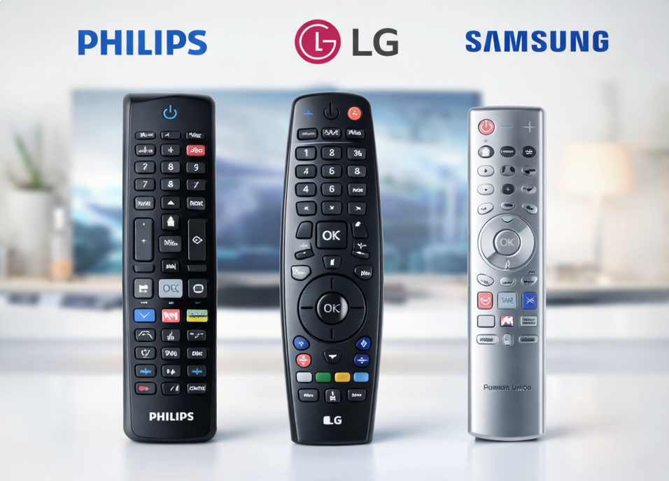 Brand Specific Remote Controls